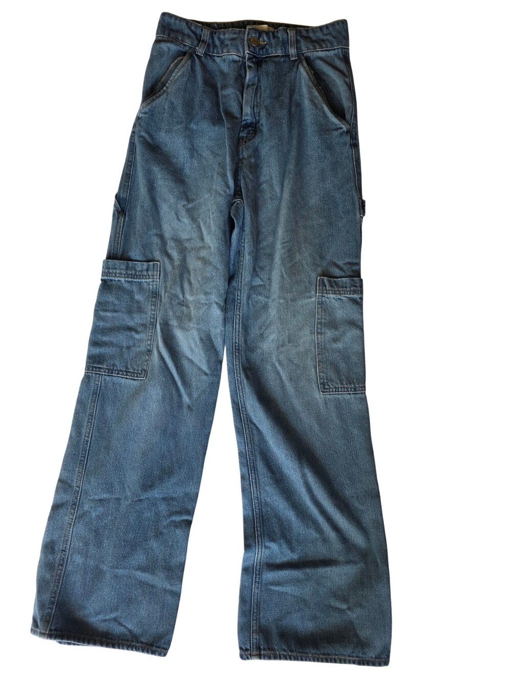 H&M Wide Leg Cargo Jeans